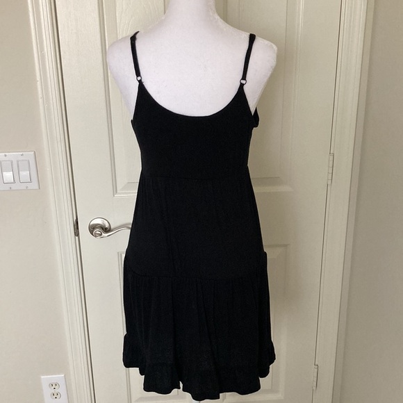 Sold - Pink Rose Little Black Dress - Picture 3 of 5